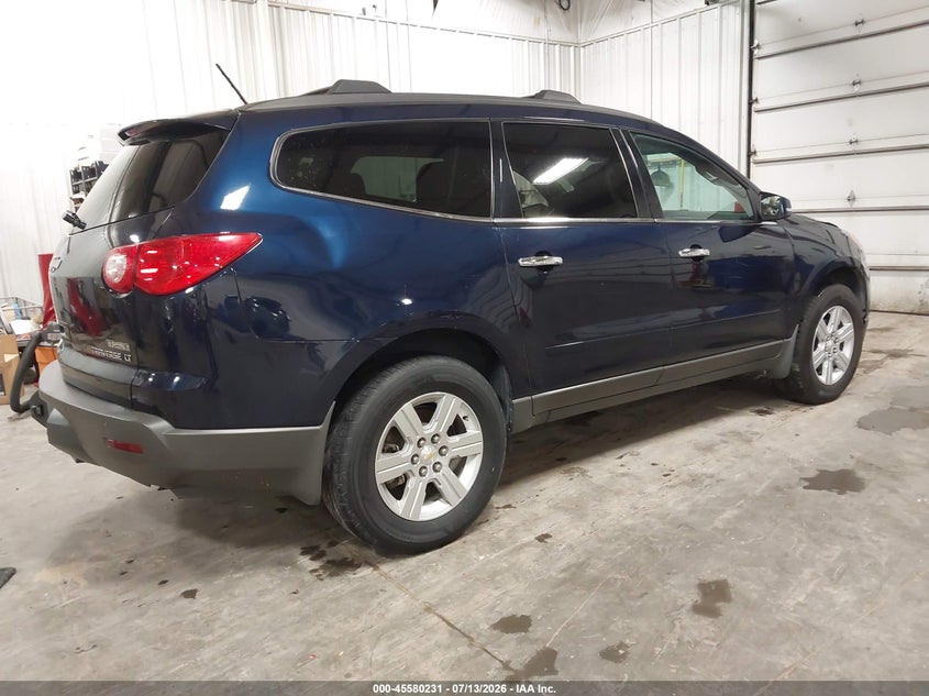 Vin: 1gnkrged8cj226232, lot: 46078584, chevrolet traverse lt w/1lt 20124