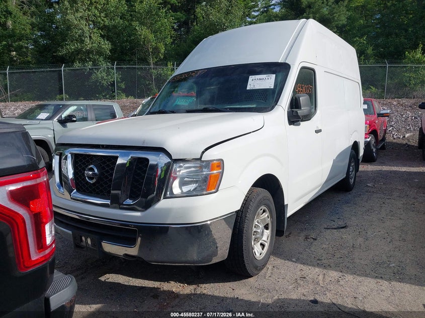 Vin: 1n6af0ly4dn104839, lot: 46078590, nissan nv cargo nv2500 hd sv v8 20132