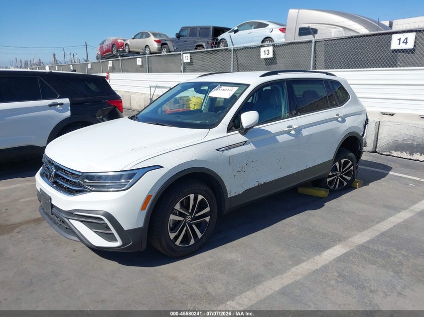 2023 Volkswagen Tiguan 2.0T S, Rear, IAAI, VIN 3VVRB7AX8PM070814 — photo 2