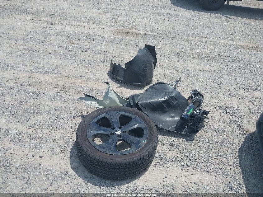 2025 Volkswagen Taos 1.5T Se Black VIN: 3VV2C7B22SM005578 Lot: 45580247