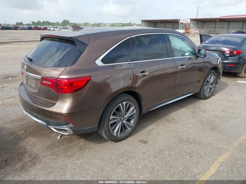 Vin: 5j8yd3h58kl001599, lot: 46078607, acura mdx tech pkg 20194
