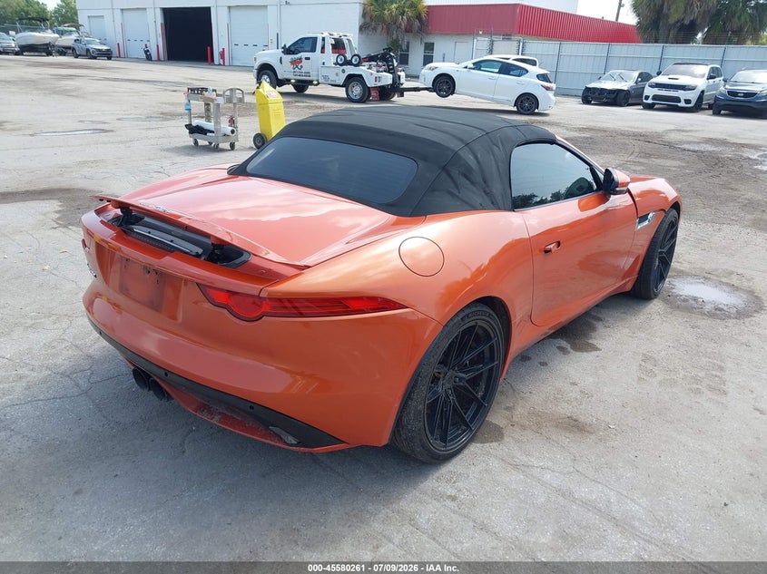 Vin: sajwa6e78e8k05401, lot: 46078614, jaguar f-type 20144