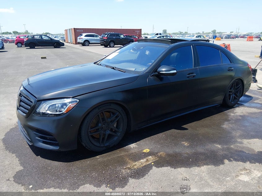 Vin: wddug8gb5ka427535, lot: 46078625, mercedes-benz s 560 4matic 20192