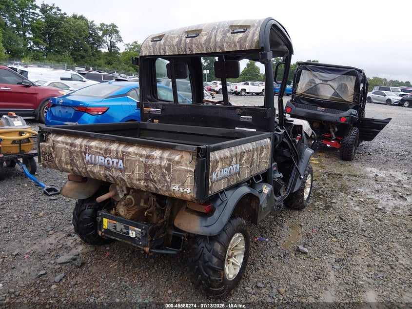2019 KUBOTA RTV1100 auction photo 4