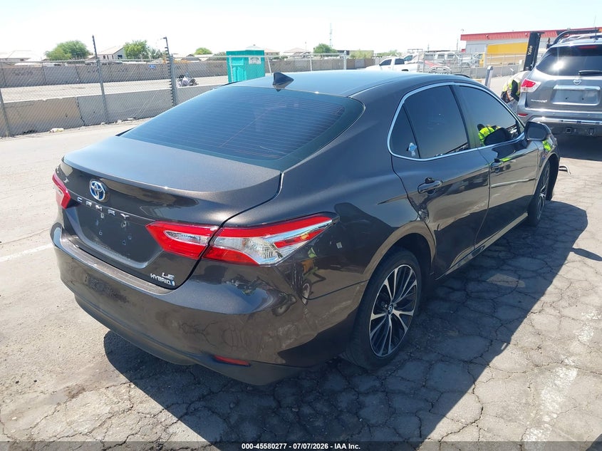 2019 TOYOTA CAMRY HYBRID auction photo 4