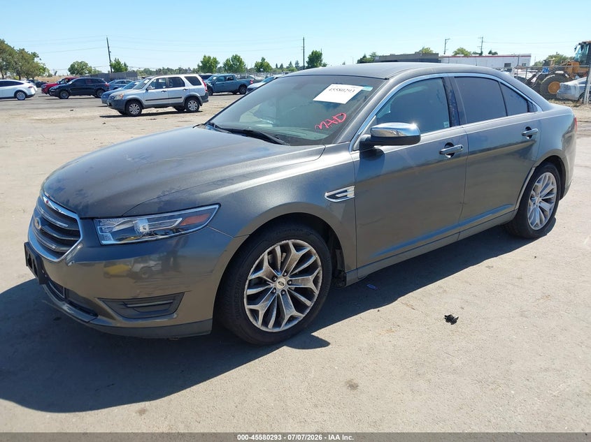 Vin: 1fahp2f80fg104453, lot: 46078645, ford taurus limited 20152