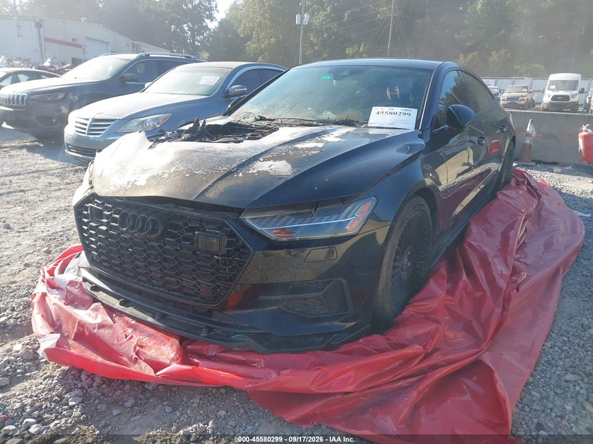 Vin: waur2af27kn056679, lot: 46078652, audi a7 55 premium 20192