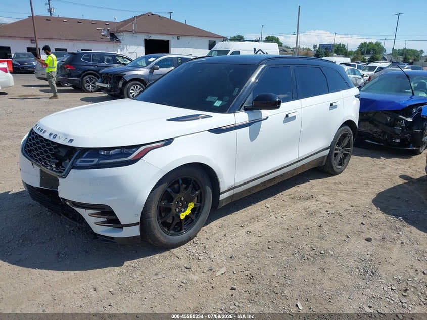 Vin: salym2ev7la250172, lot: 46078687, land rover range rover velar p380 r-dynamic hse 20202