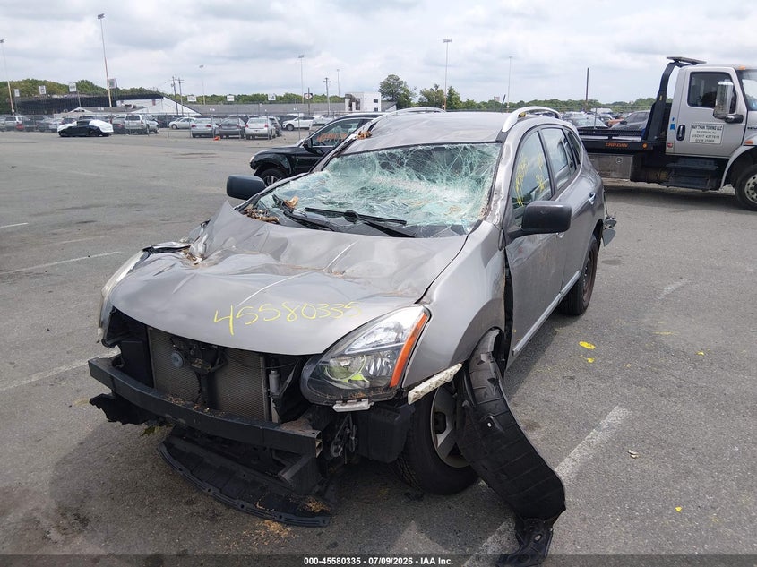 2014 Nissan Rogue, Rollover, IAAI, VIN JN8AS5MV2EW719504 — photo 2