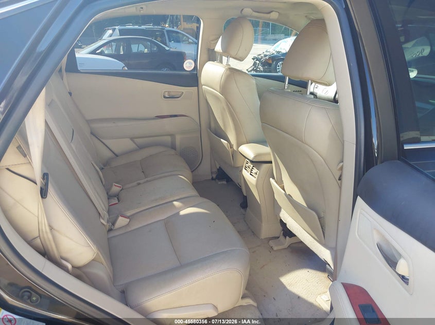 2011 Lexus Rx 350 VIN: 2T2BK1BA7BC099578 Lot: 45580356