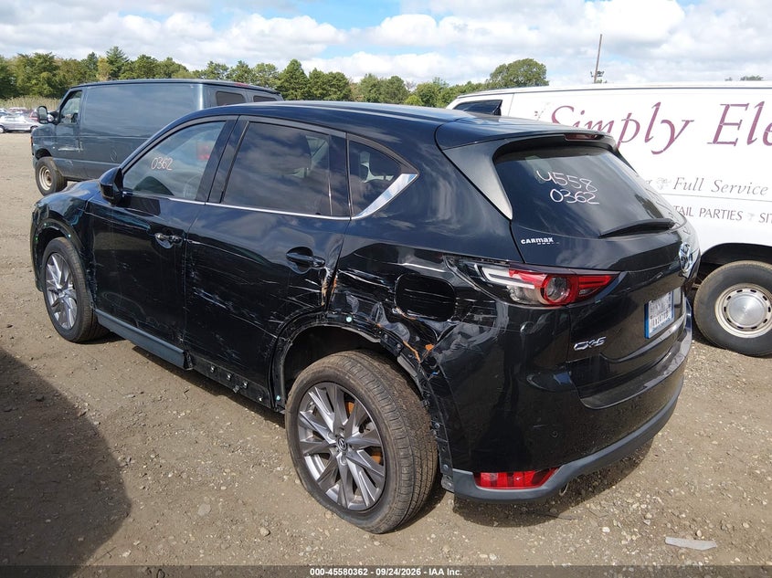 Vin: jm3kfadm4k1587107, lot: 46078715, mazda cx-5 grand touring 20193