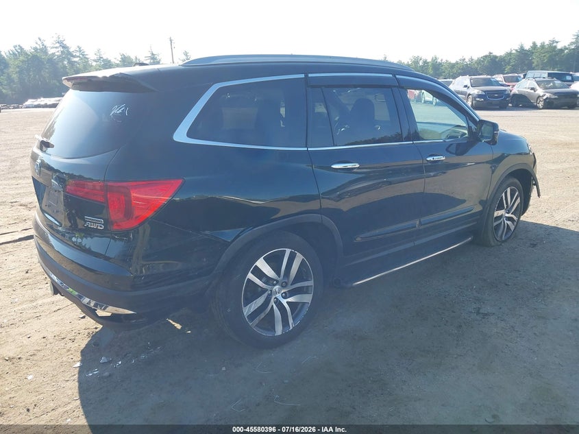Vin: 5fnyf6h99hb035785, lot: 46078749, honda pilot touring 20174