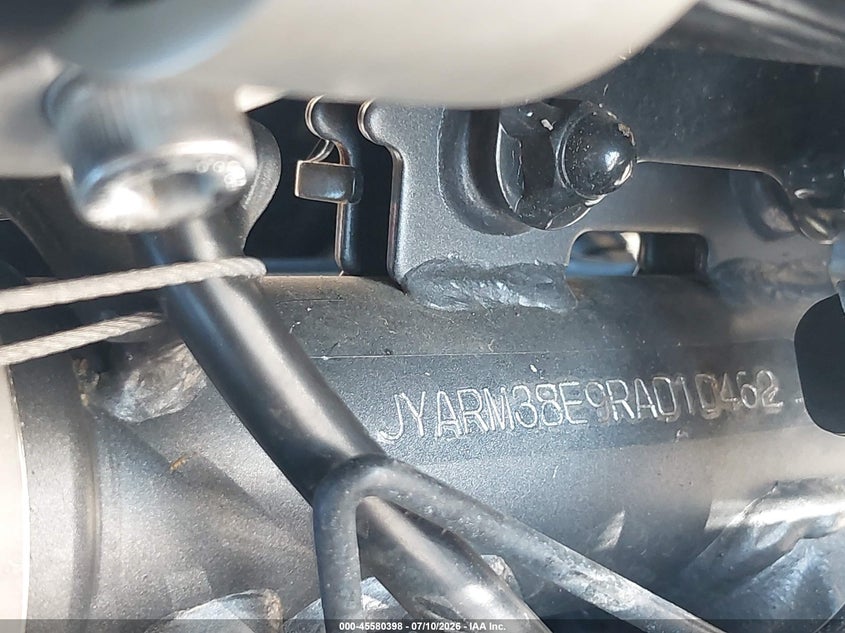 2024 Yamaha Yzfr7 VIN: JYARM38E9RA010462 Lot: 45580398