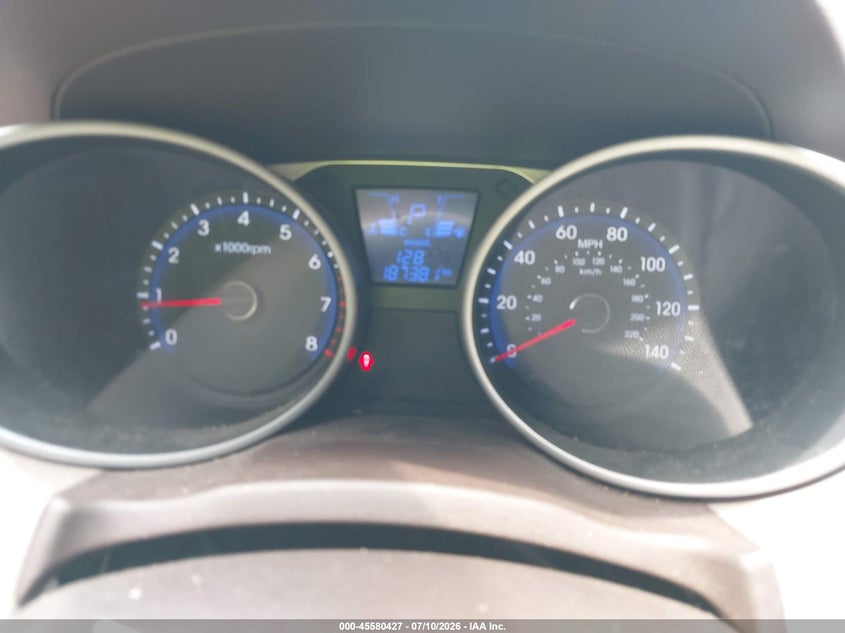 2013 Hyundai Tucson Gls VIN: KM8JUCAC3DU643567 Lot: 45580427