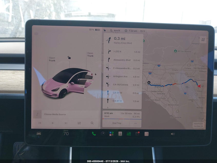 2019 Tesla Model 3 Long Range/Mid Range/Standard Range/Standard Range Plus VIN: 5YJ3E1EA9KF394737 Lot: 45580448