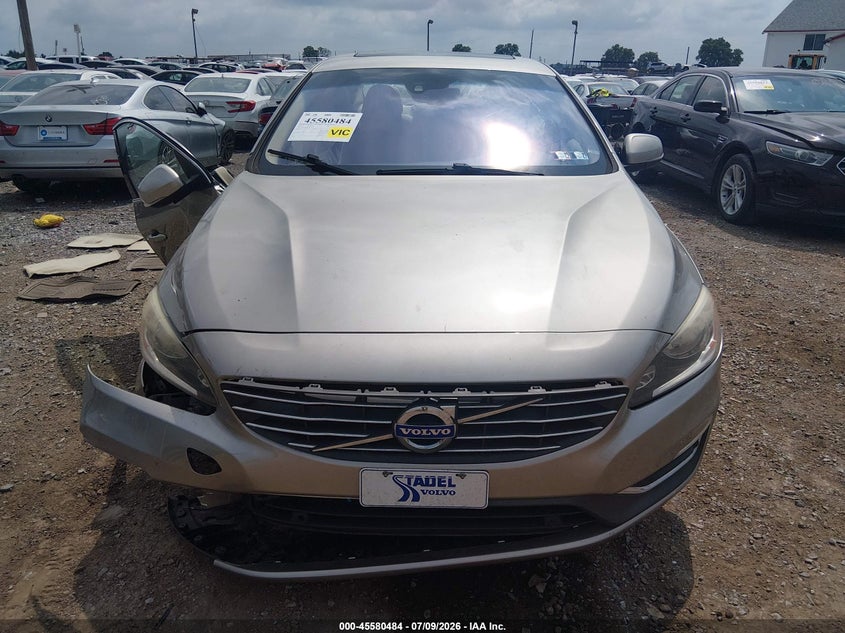 2015 Volvo S60 T5 Premier VIN: YV1612TK9F1357173 Lot: 45580484