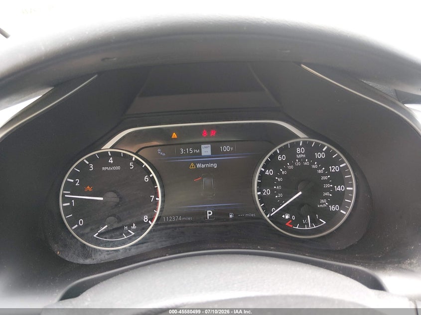 2020 Nissan Murano Sl Fwd VIN: 5N1AZ2CJ8LN122599 Lot: 45580499