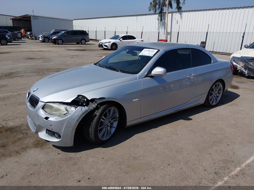 2011 BMW 3er, Front End, IAAI, VIN WBADW7C57BE543185 — photo 2