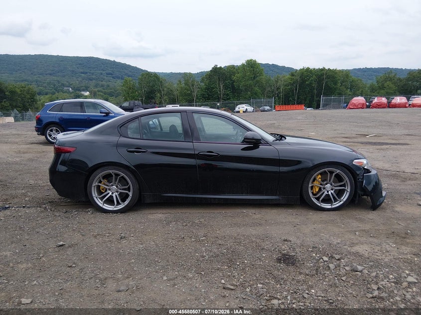 2017 Alfa Romeo Giulia Ti Rwd VIN: ZARFAECN4H7537846 Lot: 45580507