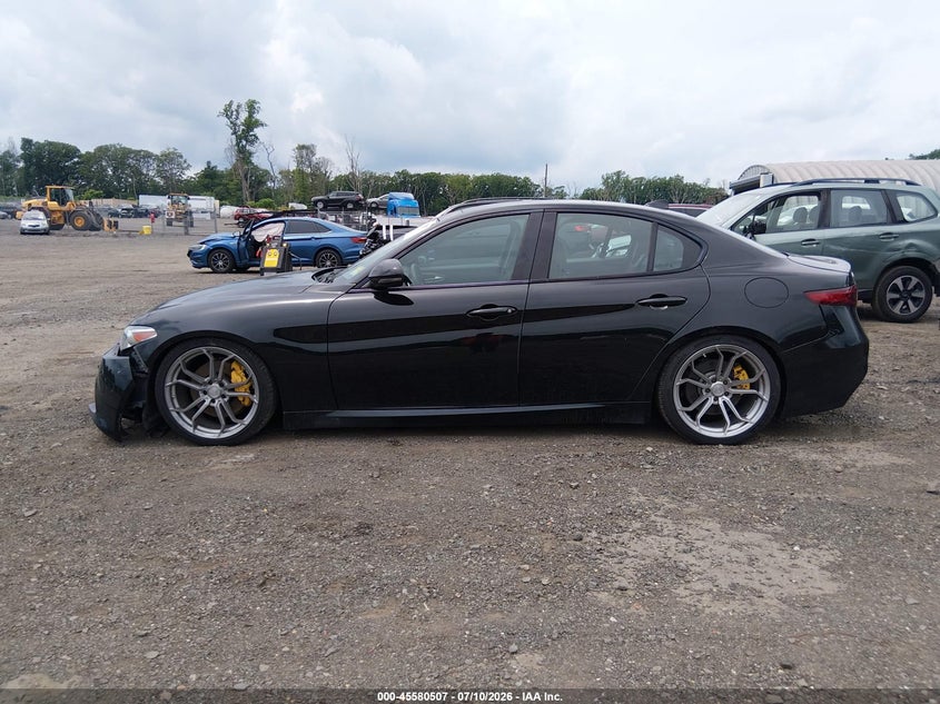 2017 Alfa Romeo Giulia Ti Rwd VIN: ZARFAECN4H7537846 Lot: 45580507