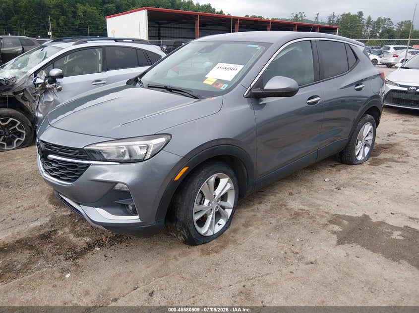 Vin: kl4mmcslxnb053017, lot: 46078862, buick encore gx awd preferred 20222