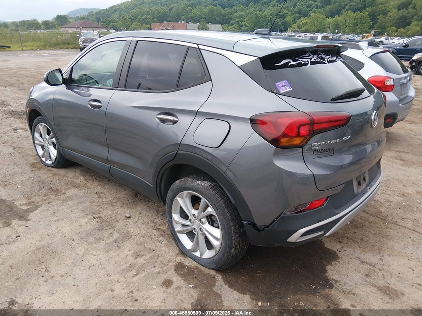 Vin: kl4mmcslxnb053017, lot: 46078862, buick encore gx awd preferred 20223