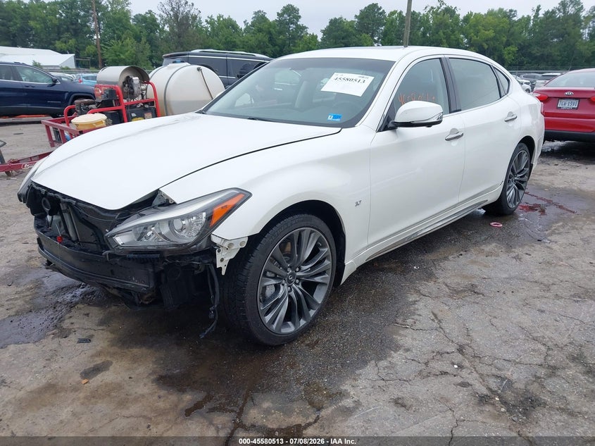 Vin: jn1by1prxhm210415, lot: 46078866, infiniti q70l 3.7x 20172