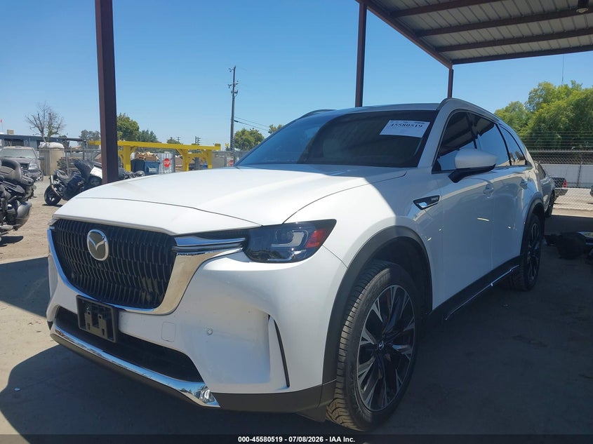 Vin: jm3kkeha8r1144620, lot: 46078872, mazda cx-90 phev premium plus 20242