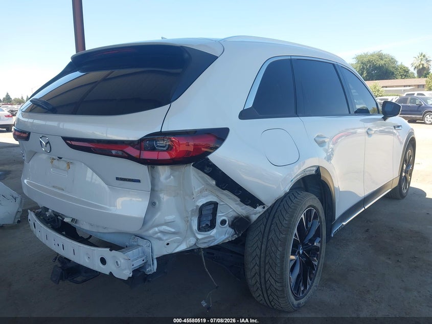 Vin: jm3kkeha8r1144620, lot: 46078872, mazda cx-90 phev premium plus 20244