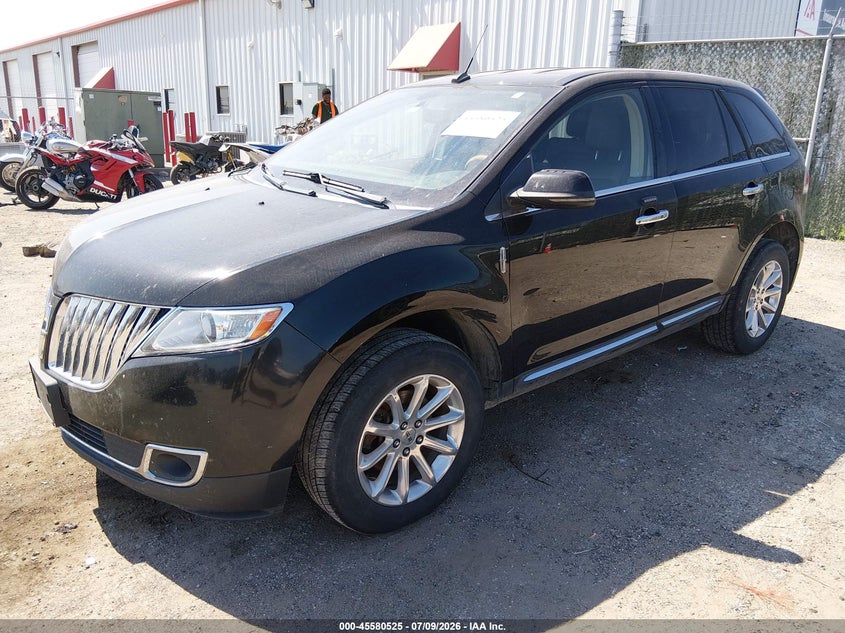 Vin: 2lmdj8jk9cbl08641, lot: 46078878, lincoln mkx 20122
