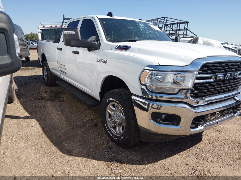 Vin: 3c6ur5hj0pg589050, lot: 46078882, ram 2500 tradesman  4x4 8' box 2023 img_1