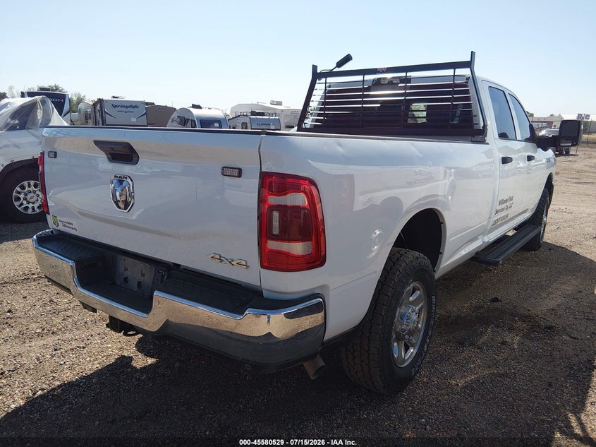 Vin: 3c6ur5hj0pg589050, lot: 46078882, ram 2500 tradesman  4x4 8' box 20234