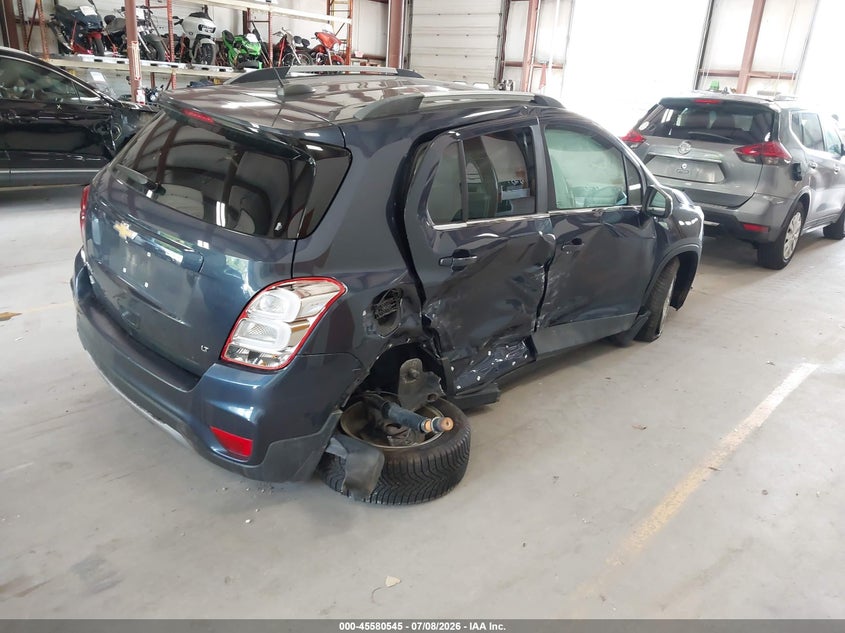 CHEVROLET TRAX 2018 VIN 3GNCJLSB4JL159285