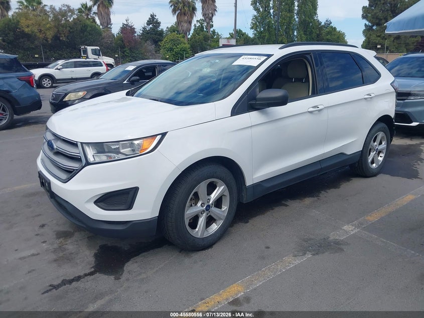 2018 Ford Edge Se 2FMPK4G98JBC23659 photo 1