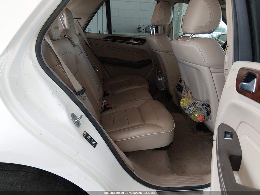 2013 Mercedes-Benz Ml 550 4Matic VIN: 4JGDA7DB6DA186433 Lot: 45580559