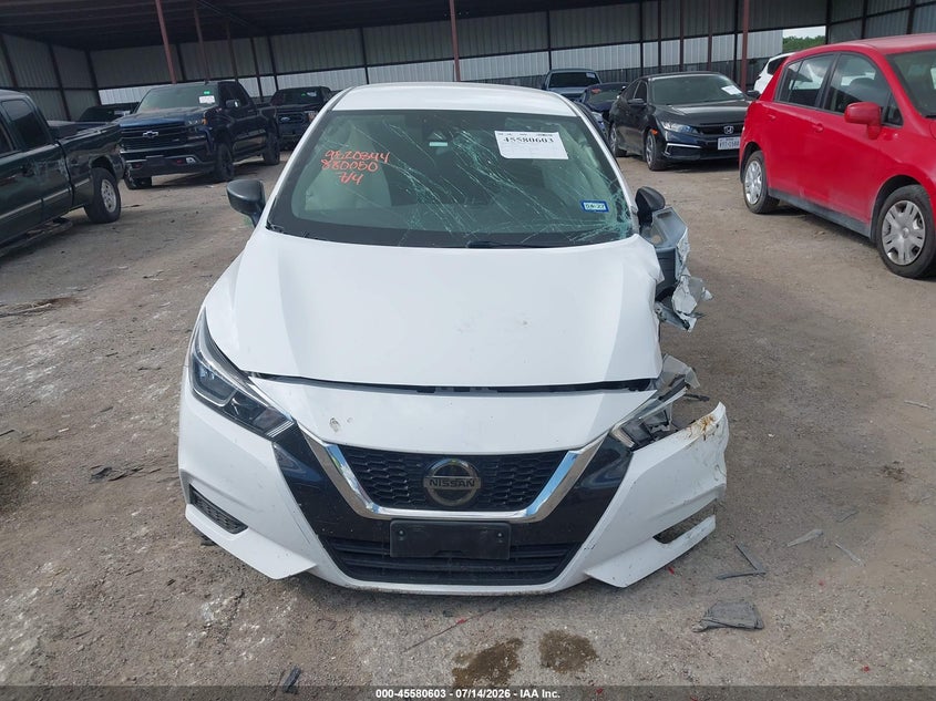 2021 Nissan Versa S Xtronic Cvt VIN: 3N1CN8DV9ML880050 Lot: 45580603