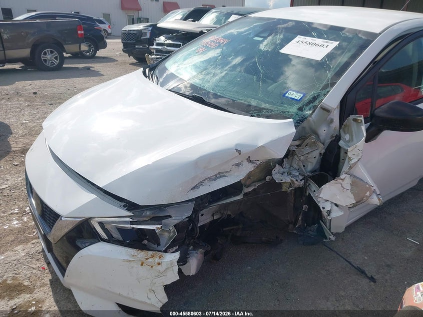 2021 Nissan Versa S Xtronic Cvt VIN: 3N1CN8DV9ML880050 Lot: 45580603