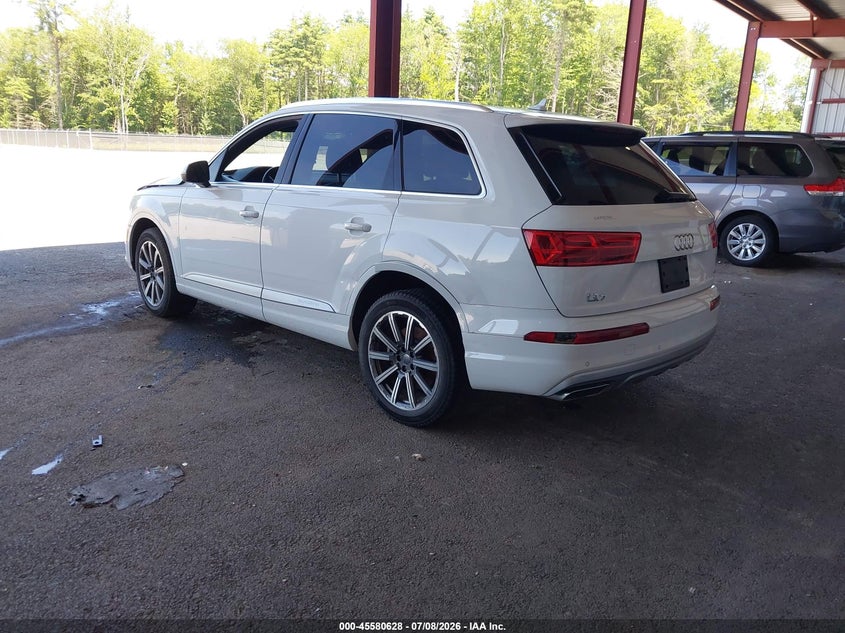 Vin: wa1lhaf75jd018983, lot: 46078981, audi q7 2.0t premium 20183