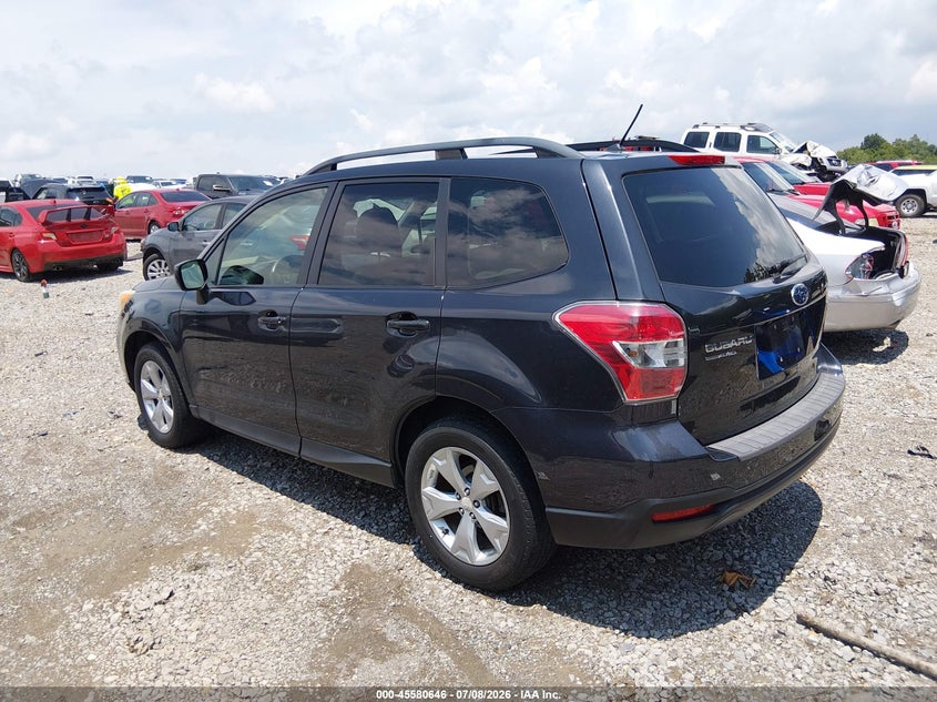 2014 SUBARU FORESTER auction photo 3