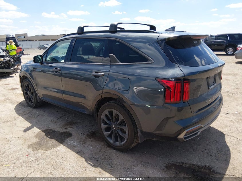 Vin: 5xyrk4lf1ng148989, lot: 46079016, kia sorento sx 20223