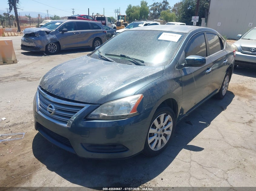2014 Nissan Sentra S 3N1AB7AP1EY217883 photo 1