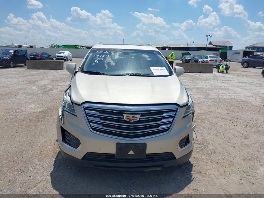 2017 Cadillac Xt5 Luxury VIN: 1GYKNBRS0HZ122546 Lot: 45580699