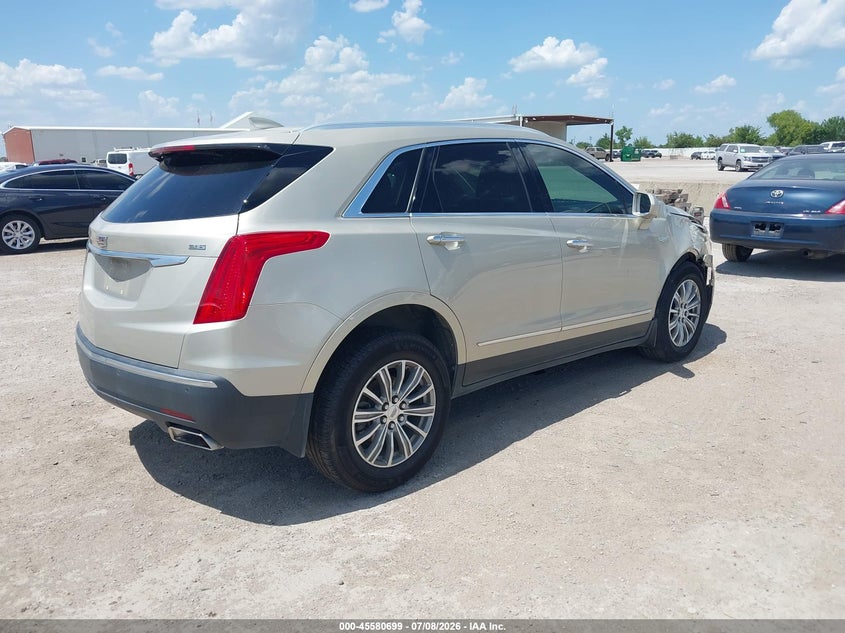 Vin: 1gyknbrs0hz122546, lot: 46079052, cadillac xt5 luxury 20174