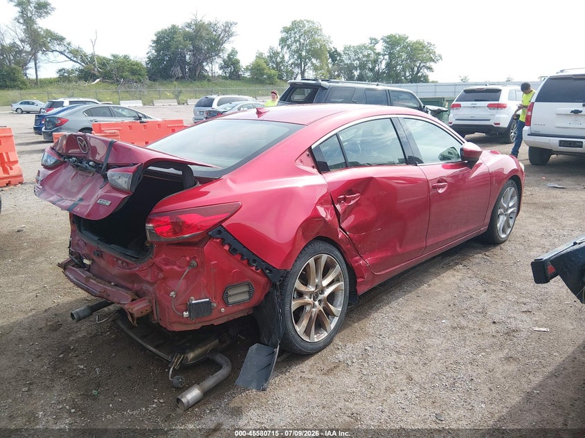 Vin: jm1gj1v50g1461760, lot: 46079068, mazda mazda6 i touring 20164