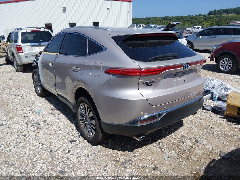 Vin: jteaaaah6pj133180, lot: 46079085, toyota venza limited 20233