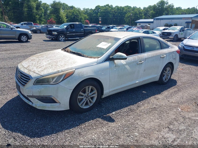 2015 Hyundai Sonata Se 5NPE24AF1FH055062 photo 1