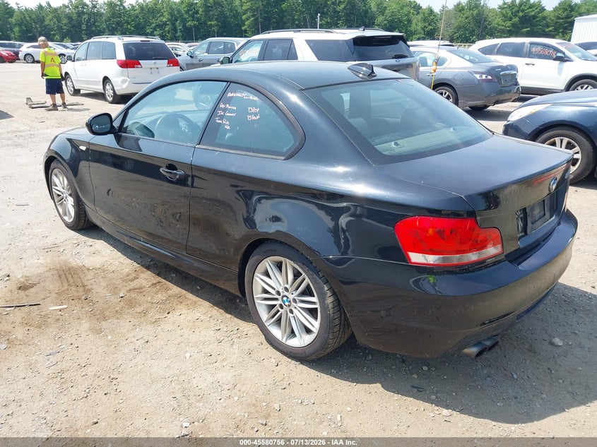 Vin: wbaup9c51dvf46680, lot: 46079109, bmw 128i 20133