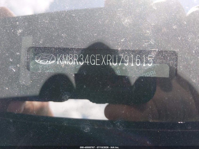 2024 Hyundai Palisade Xrt VIN: KM8R34GEXRU791615 Lot: 45580767