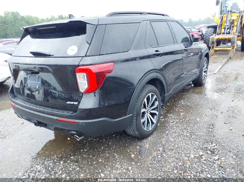 Vin: 1fmsk8khxngc09275, lot: 46079138, ford explorer st-line 20224