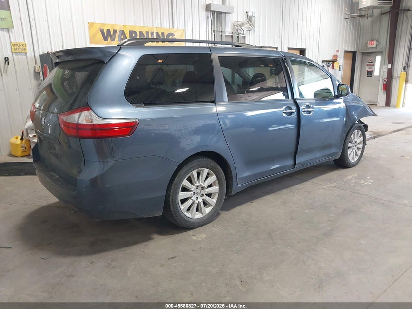 2015 Toyota Sienna Xle 7 Passenger VIN: 5TDDK3DC7FS121907 Lot: 45580827